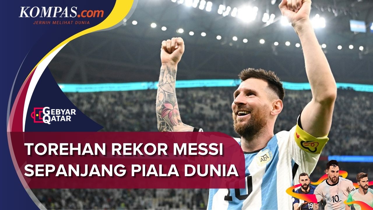 Rekor Messi Sepanjang Piala Dunia