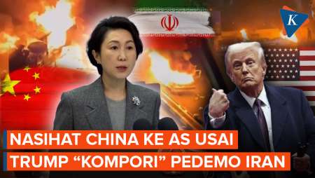 Dukung Iran, China Nasihati Trump Untuk Tak Cawe-cawe Negara Lain