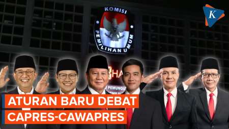 Dua Aturan Baru dalam Debat Capres-Cawapres, Apa Saja?