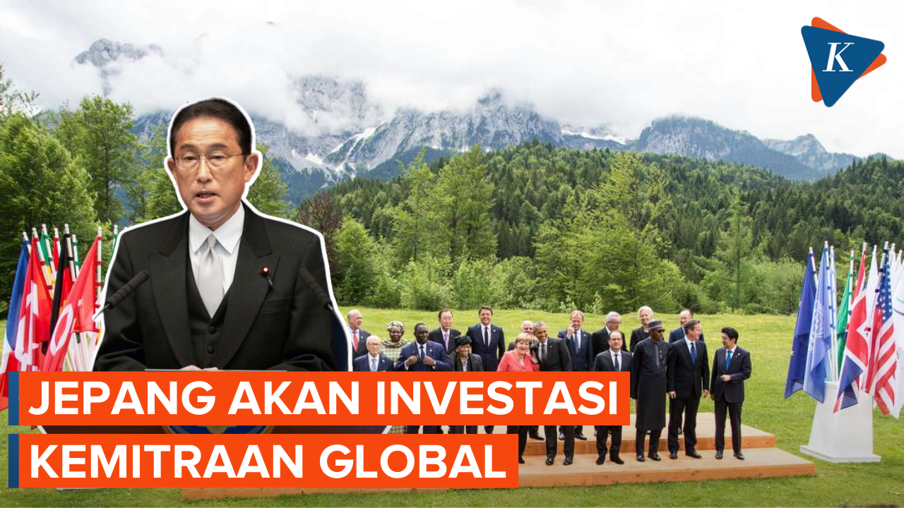 G7: Jepang Akan Berinvestasi dalam Kemitraan Global Baru