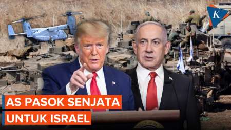AS Berencana Jual Senjata Rp 106 Triliun ke Israel untuk Bombardir Hamas