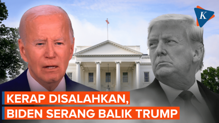 Biden Tuding Trump Mau Bongkar Konstitusi, AS Berada dalam Hari-hari Gelap