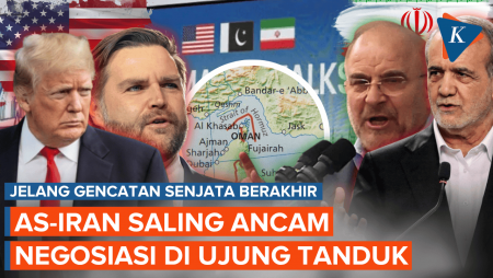  AS-Iran Saling Ancam, Negosiasi di Ujung Tanduk Jelang Gencatan Senjata Berakhir