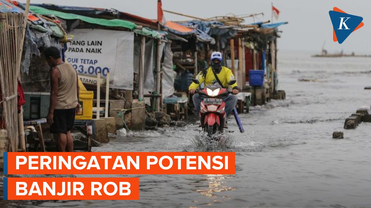 BMKG Prediksi Banjir Rob di Pesisir Jakarta Sepekan ke Depan