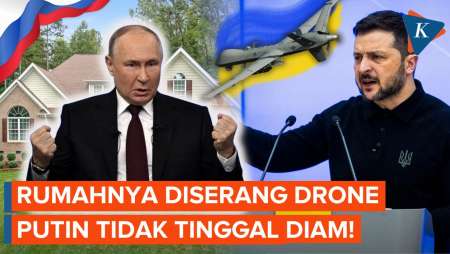 Putin Tak Mau Tinggal Diam Usai Rumahnya Digempur Drone, Siap Balas?