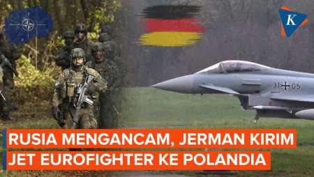 Rusia Langgar Wilayah NATO, Jerman Kirim Jet Eurofighter Ke Polandia