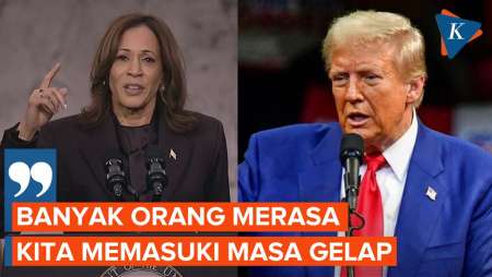 Akui Kalah dari Trump, Kamala Harris Singgung Masa Kegelapan AS 