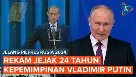 Transformasi Putin Pimpin Rusia Selama 24 Tahun