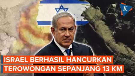 Israel Klaim Berhasil Hancurkan Terowongan Hamas Sepanjang 13 Km