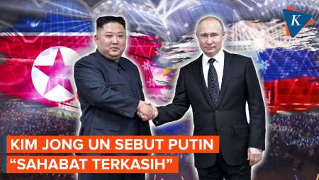 Kirim Ucapan Tahun Baru ke Moskwa, Kim Jong Un Sebut Putin “Sahabat Terkasih”