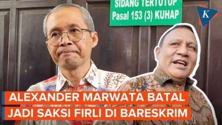 Kecapekan, Alexander Marwata Batal Diperiksa Jadi Saksi Firli Bahuri di Bareskrim