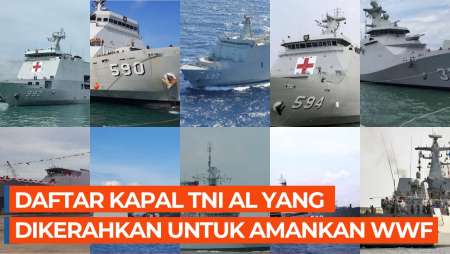 11 Kapal Perang Indonesia Dikerahkan ke Bali, Jamin Keselamatan Tamu Penting