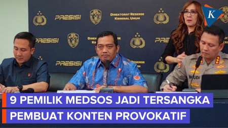 Polda Metro Tangkap 9 Pemilik Akun Medsos, Terkait Isu Demo Agustus?