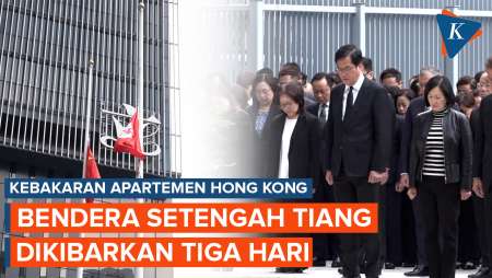 Kebakaran Apartemen Tewaskan 128 Orang, Hong Kong Berkabung 3 Hari