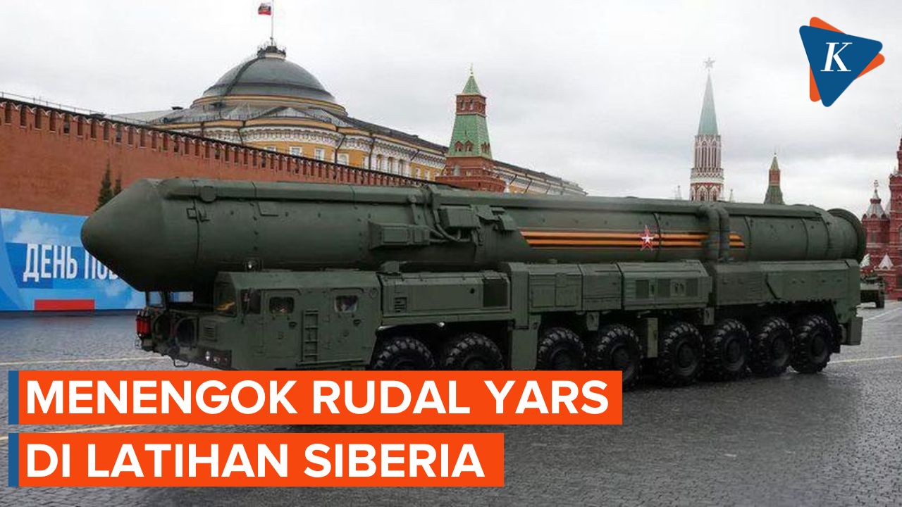 Pamer Senjata Nuklir, Rusia Gelar Latihan Rudal Balistik Antarbenua Yars