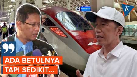 Tanggapi Jokowi Soal Kereta Cepat Whoosh, Purbaya: Ada Betulnya Sedikit...