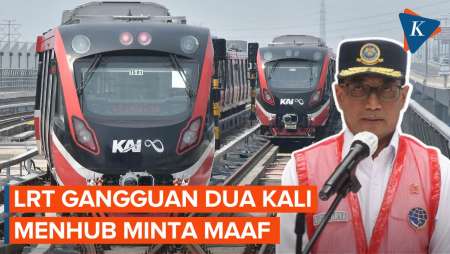 LRT Jabodebek Gangguan, Menhub: Kalau Ada Kekurangan, Kami Minta Maaf