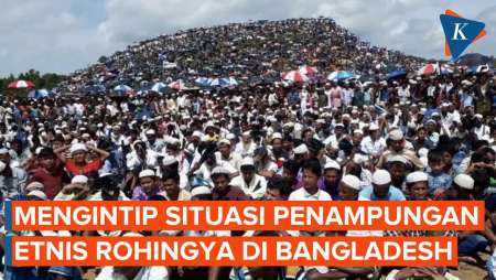 Penampakan Perumahan Rohingya di Bangladesh, Sesak dan Penuh Ancaman