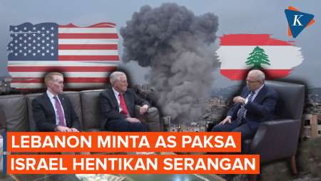 Lebanon Minta AS Tekan Israel Untuk Hentikan Serangan Udara