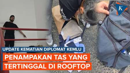 Penampakan Tas Diplomat Kemlu yang Ditinggal di Rooftop Kantor Sebelum Ditemukan Meninggal