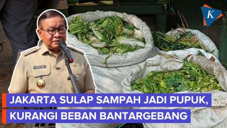 Pemprov DKI Sulap Sampah Jadi Pupuk, Kurangi Beban TPST Bantargebang Usai Longsor