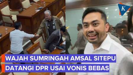 Amsal Sitepu Semringah Divonis Bebas, Salami Kajati Sumut Dan Jaksa Yang Menuntutnya Dihukum