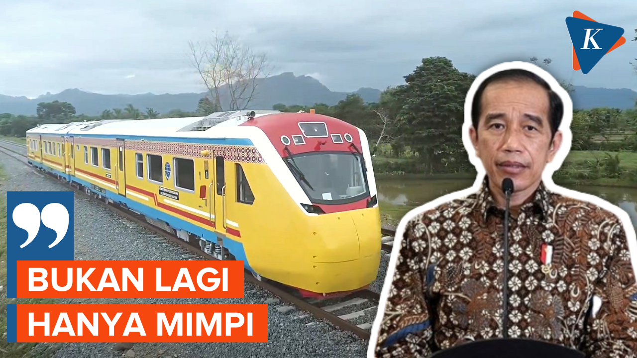 Jokowi Janjikan Kereta Api Pertama di Sulawesi Bukan Lagi Hanya Mimpi