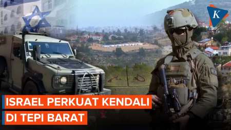 Kabinet Israel Ngotot Perkuat Kendali Di Tepi Barat Palestina