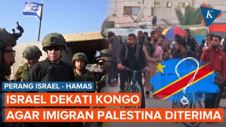 Israel Diam-diam Dekati Kongo Agar Warga Gaza Diterima di Negara Ini