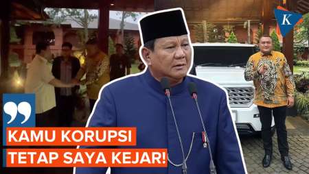 Eks Ajudan Unggul di Pilkada Bogor, Prabowo: Kamu Korupsi Saya Kejar