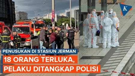 Insiden Penusukan di Stasiun Jerman, 18 Orang Terluka, Pelaku Ditangkap