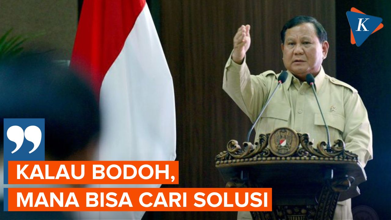 Prabowo: Carilah Pemimpin yang Cerdas
