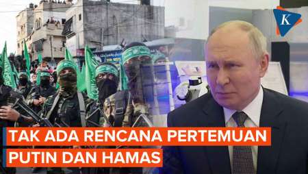 Kremlin Ungkap Putin Tak Akan Temui Hamas Meski Sedang Berkunjung ke Rusia