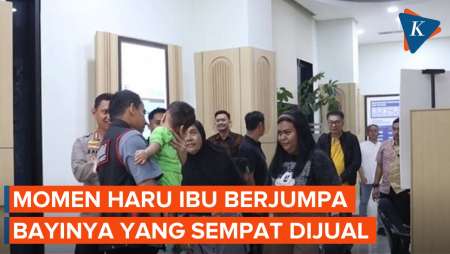 Momen Haru Ibu Berjumpa Kembali dengan Bayinya yang Sempat Dijual Suami Rp 15 Juta