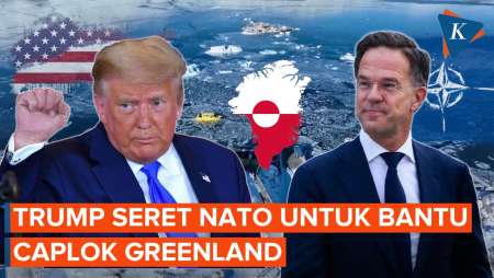 Sebut NATO Harus Terlibat, Trump Ngotot Caplok Greenland