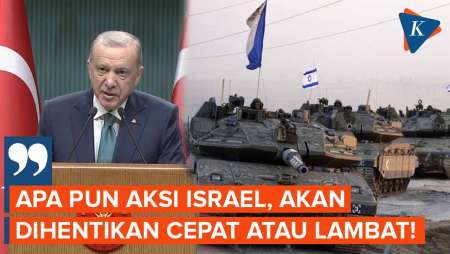 Turkiye Kecam Invasi Darat Israel ke Lebanon, Erdogan: Israel Akan Dihentikan Cepat atau Lambat