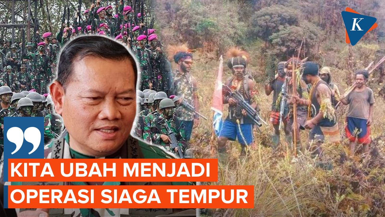 Alasan TNI Naikkan Status Operasi di Papua