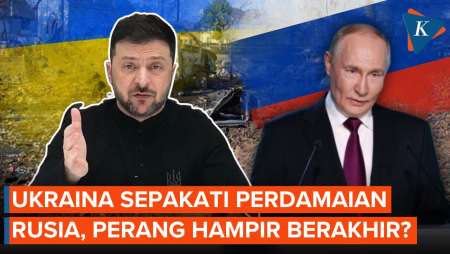 Ukraina "Luluh" Sepakati Perjanjian Damai Dengan Rusia, Perang Segera Berakhir?