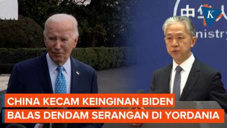 Biden Ingin Balas Dendam Serangan di Yordania, China 