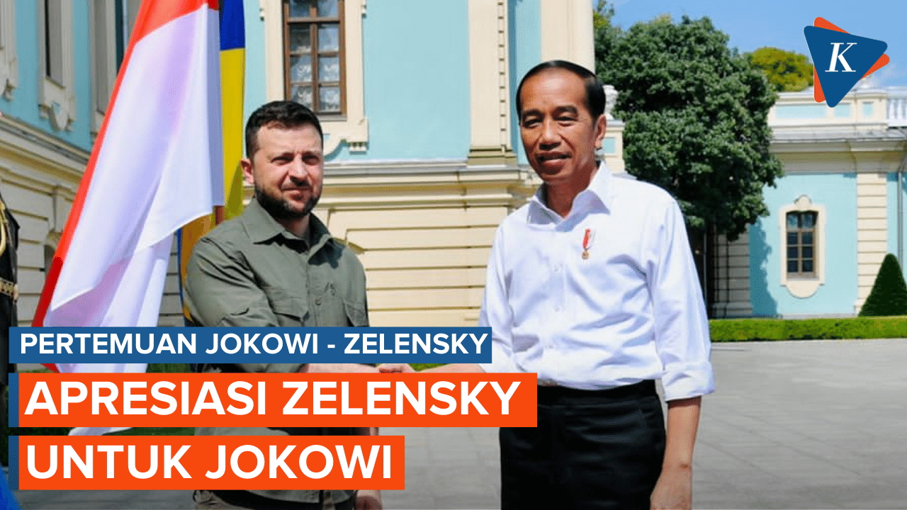 Zelensky Singgung Jokowi Pemimpin Pertama Asia Kunjungi Ukraina