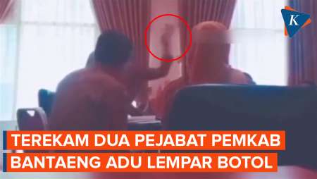 Heboh Dua Pejabat Pemkab Bantaeng Adu Lempar Botol Plastik, Rapat Jadi Kisruh