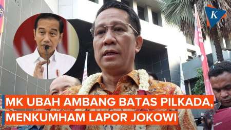 Menkumham Akan Lapor Jokowi soal Putusan MK Ubah Ambang Batas Pilkada