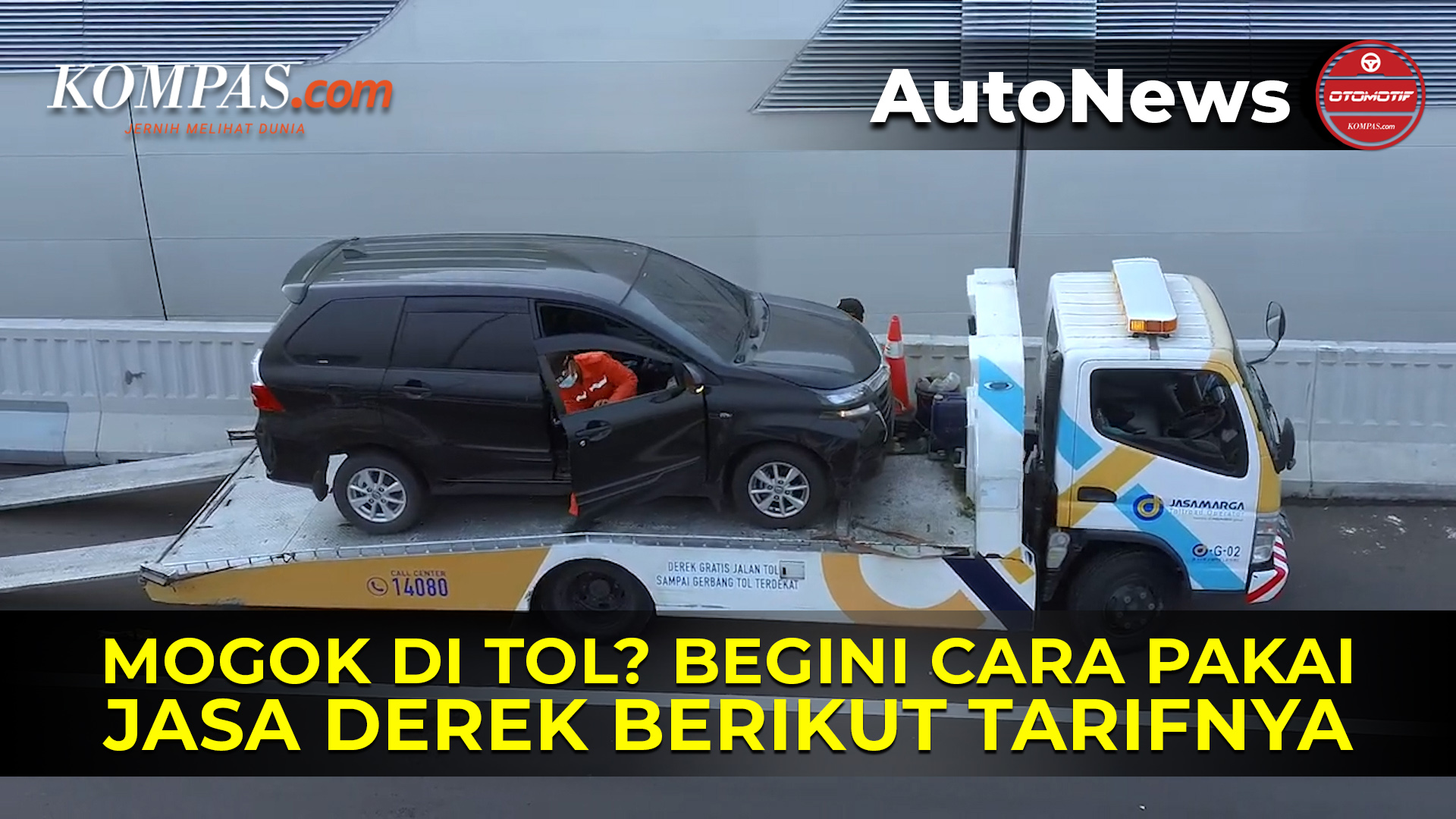 Tarif Biaya Tambahan Derek Mobil di Jalan Tol, Gratis Hanya Sampai Exit GT Terdekat