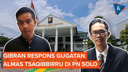 Gibran Respons soal Gugatan Wanprestasi Tsaqibirru di PN Solo