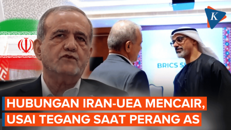 Iran-UEA Mulai "Rujuk" Usai Bersitegang di Tengah Perang dengan AS