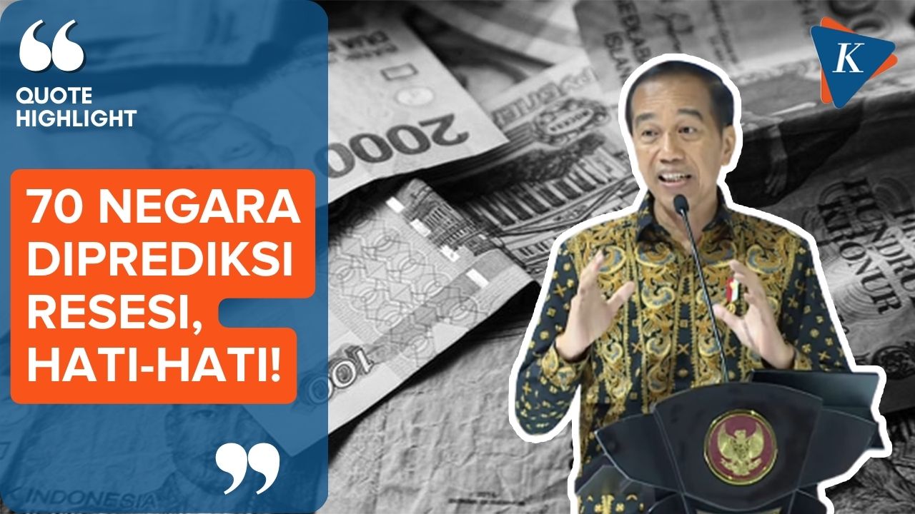 Jokowi Ingatkan Prediksi IMF soal 70 Negara Resesi pada 2023