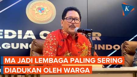 Paling Sering Diadukan ke DPR, MA Sebut Produk Hukumnya Tak Disenangi Pihak yang Kalah