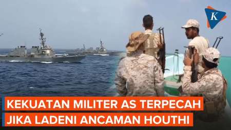 Ancaman Houthi Di Laut Merah Bisa Bikin AS Kewalahan Dalam Perang Iran