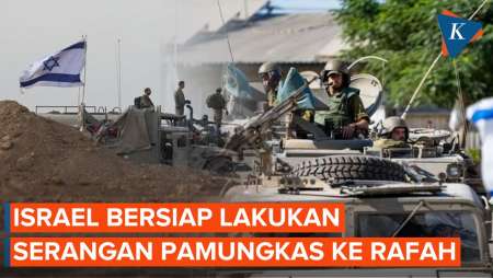 Pasukan Disiapkan ke Rafah, Israel Yakini Hamas Sembunyi di Antara Warga Palestina