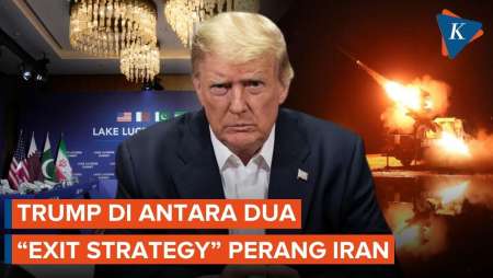 Trump Ungkap Strategi Keluar dari Perang Iran